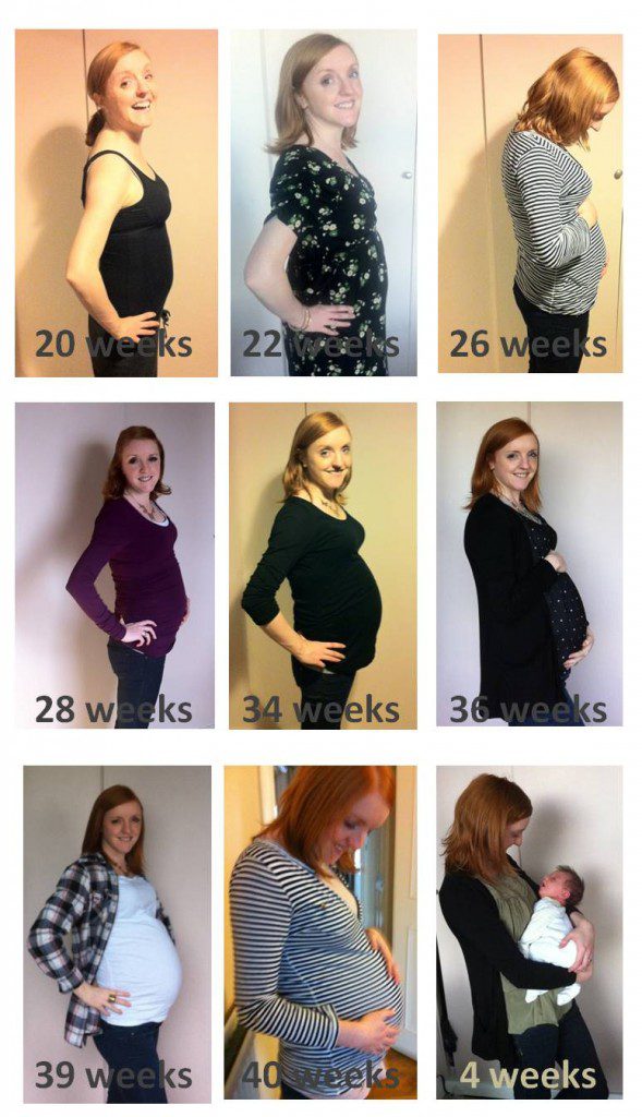 If You're Pregnant, See My Baby Bump Week By Week A Baby on Board blog