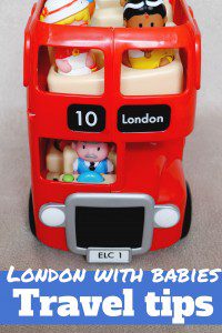 Travel tips for getting around London on public transport with a pram, and small children