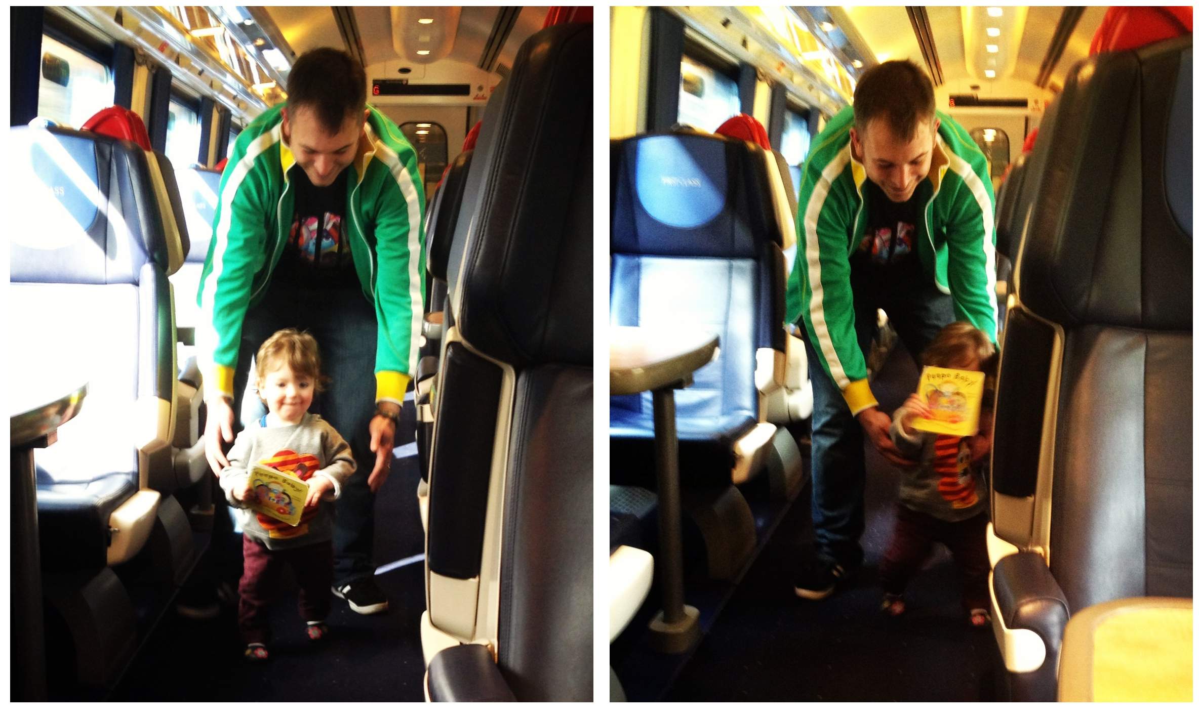train travel with newborn baby