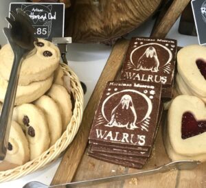 Walrus biscuits at the Horniman