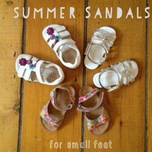 Summer sandals for toddlers