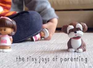 The tiny joys of parenting