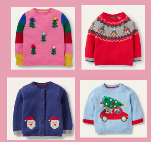 Baby christmas jumper - from Boden