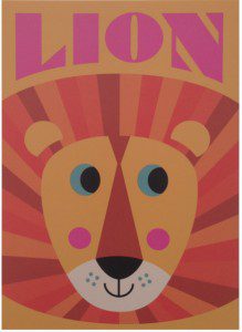 Lion print - Ingela P. Arrhenius