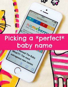Tips for picking a perfect baby name - for first and second babies