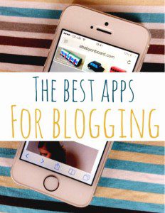 Best mobile apps for blogging