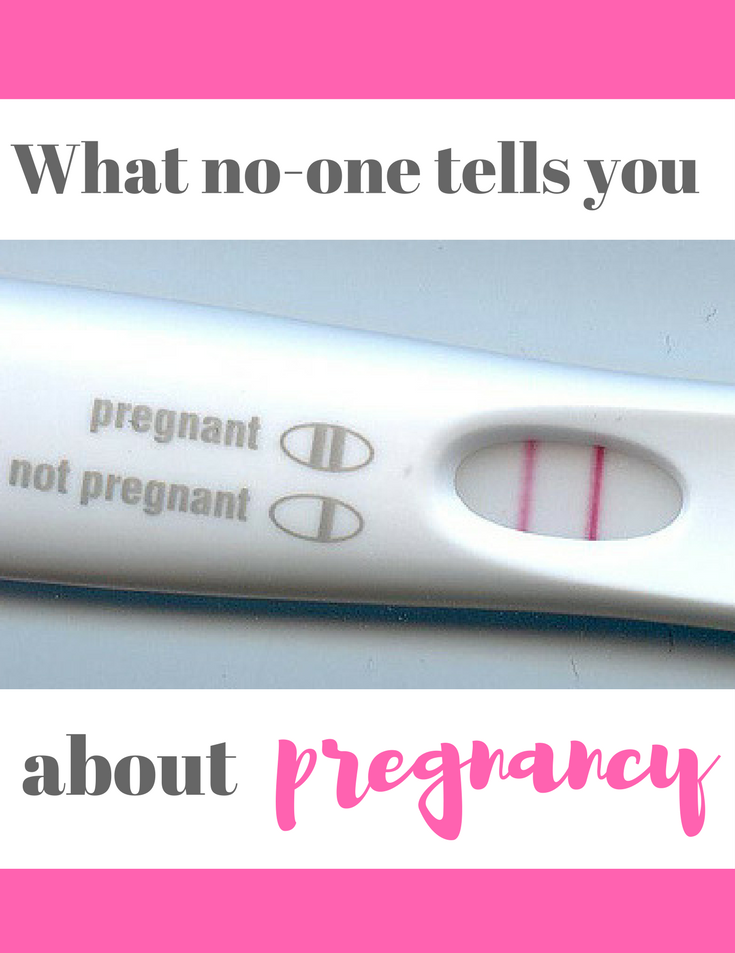 The TRUTH about pregnancy - what no-one ever tells you! From the bad to the good, from cravings to THOSE symptoms