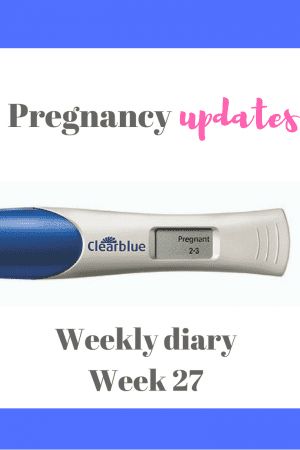 A pregnancy update at 27 weeks pregnant - signs, symptoms and cravings (there was one main one this week!) Read this is you're #pregnant #TTC #secondtrimester