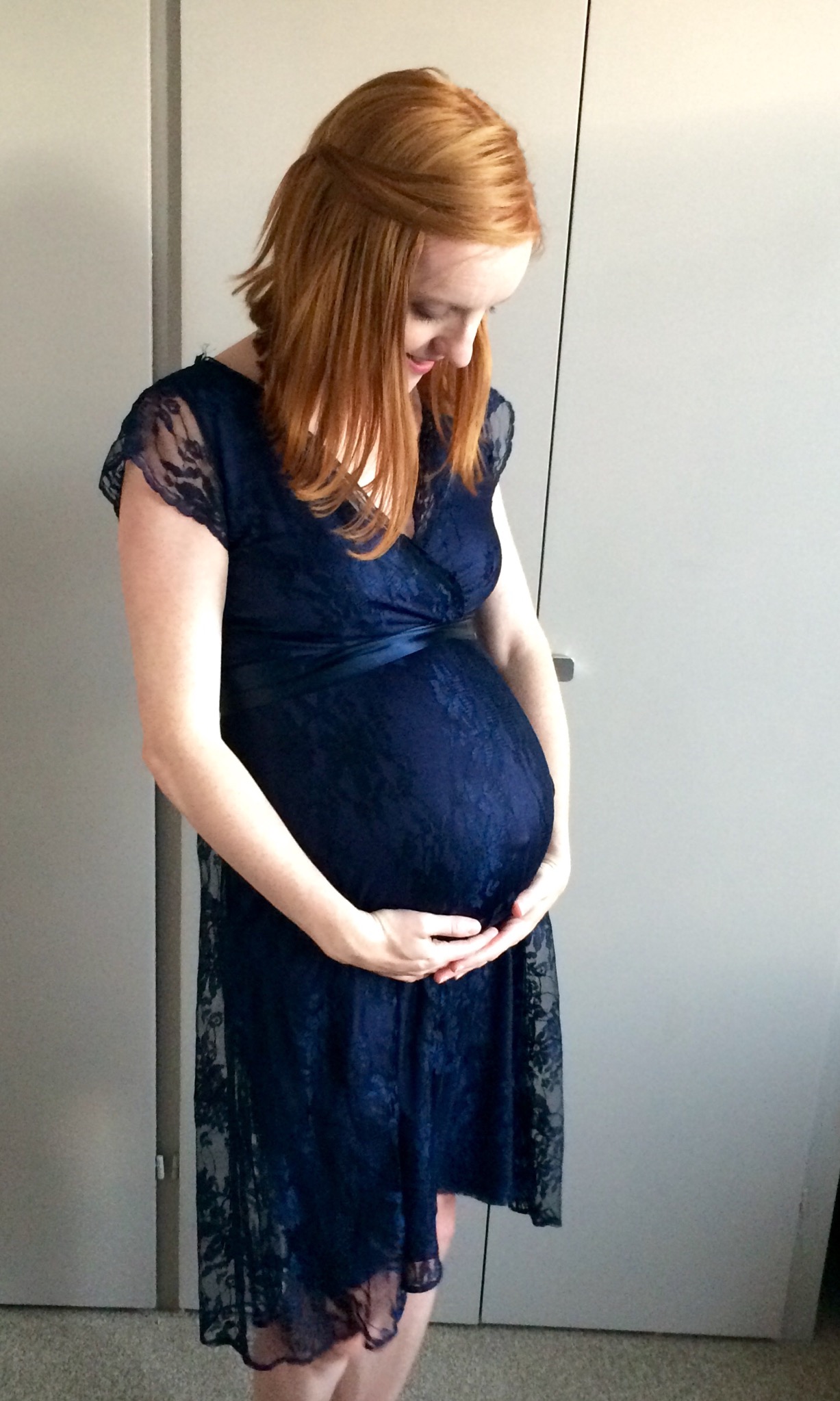 Maternity dresses for weddings - Tiffany Rose review 