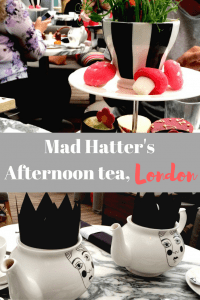 Mad Hatter's afternoon tea at the Sanderson Hotel, London - the best place to have afternoon tea in London? Find out about this traditional afternoon tea with a modern twist!