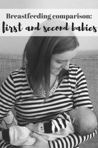 Breastfeeding the second-timer around - how is it different from the first time? Great list of tips (and advice!)