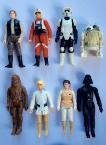 Star Wars toy figures