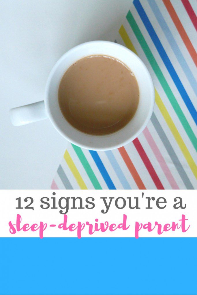 12 signs you're a sleep-deprived parent - what to do when your baby or toddler doesn't sleep...make sure you read this post to see if you recognise the signs!