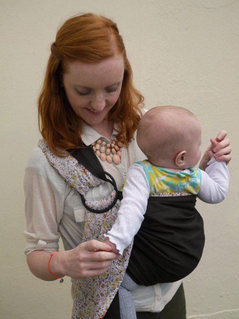 Patterned ring slings with a charity message - Rockin Baby