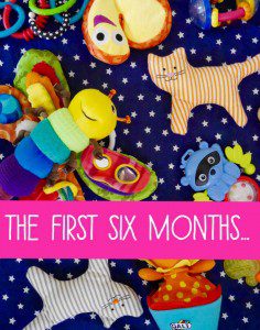 25 things that happen in baby's first six months