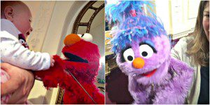 Elmo and Phoebe puppets, Furchester Hotel