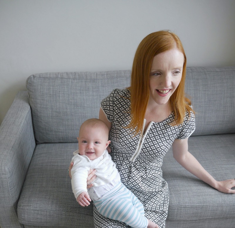 Stylish summer breastfeeding and maternity dress review - Happy Mum 'Lucky' dress