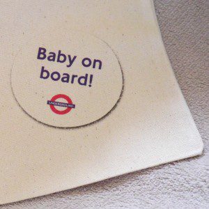 Baby on Board bag merchandise
