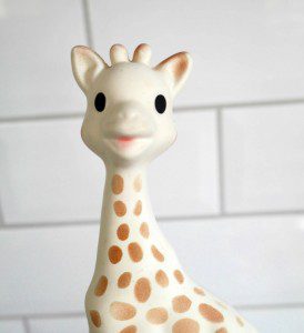 Sophie La Giraffe teething toy