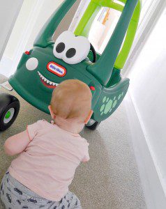 Sit in car review - Little Tikes dinosaur toy car