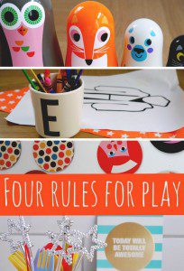 Four rules for play