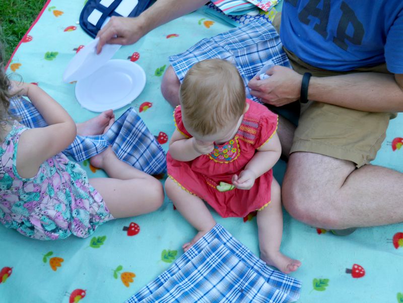 Huggies Wipes picnic style on the go