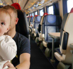 Train travel with babies