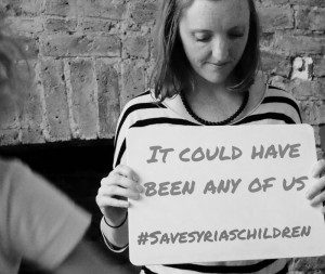 Save Syrias Children - donate £5 to Save the Children by texting Syria to 7008