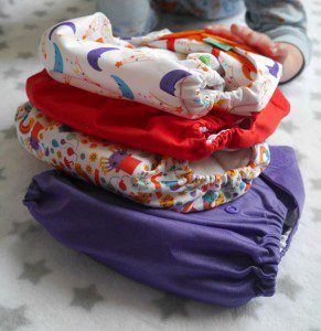 Cloth reusable nappies