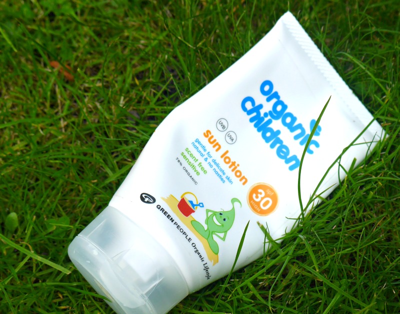 Green People children's organic sun cream