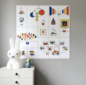 Miffy wall art for children's rooms