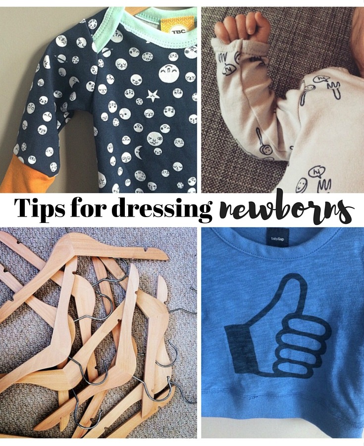 Simple tips and hacks for dressing newborns and getting babies dressed - read this if you're pregnant or have a new baby
