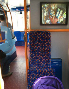iCandy Raspberry buggy review on public transport