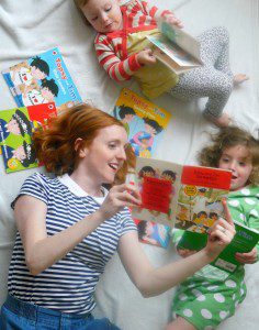 Reading Topsy and Tim books