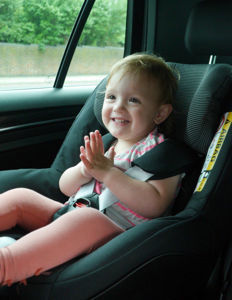 Car seat safety first, with MaxiCosi A Baby on Board blog