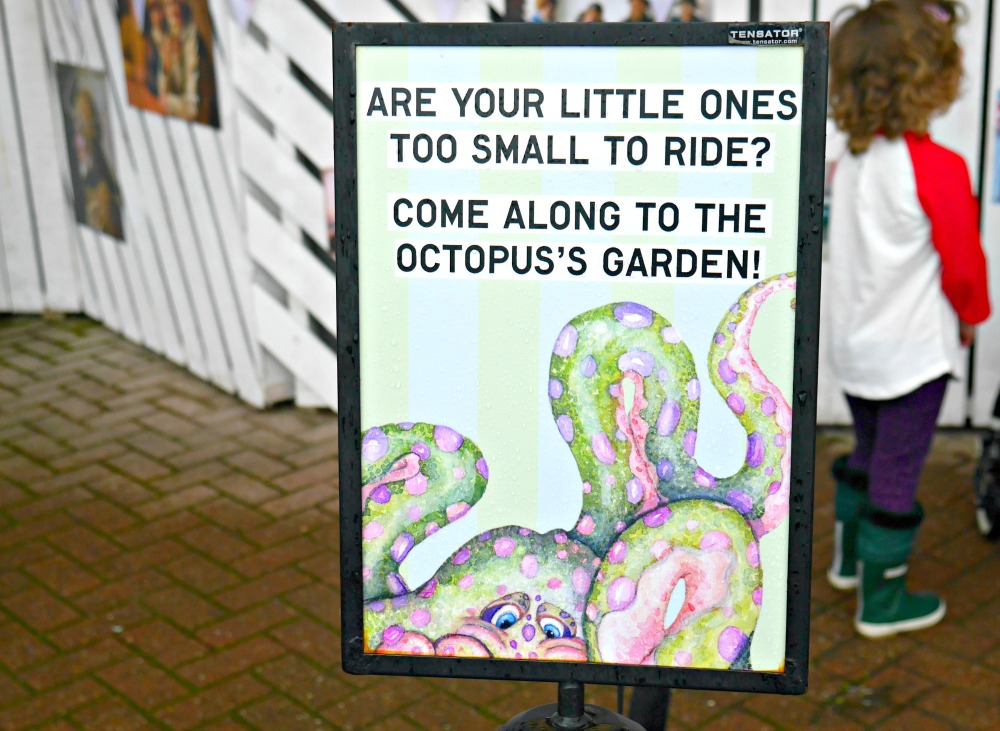 Dreamland Margate Octopus's Garden sign 