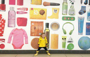 Toddler against a colourful wall - how long can you call a baby a baby for?