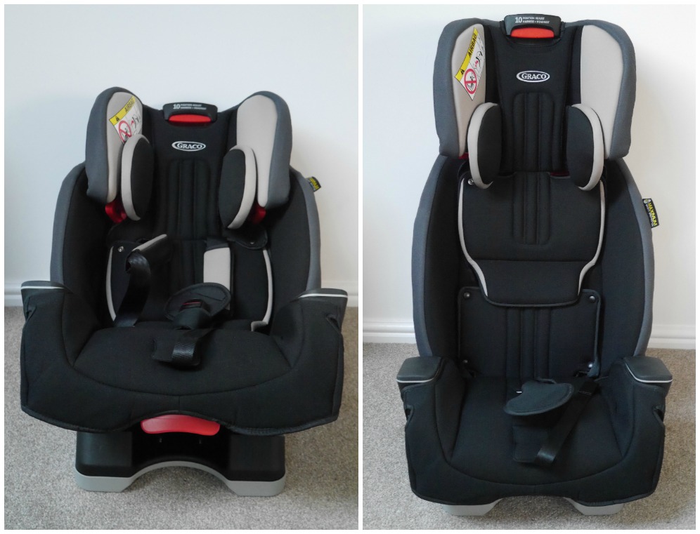 Graco Milestone review - 3 in 1 car seat for children