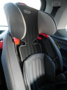 Graco Nautilus Elite - car seat in high-backed booster mode