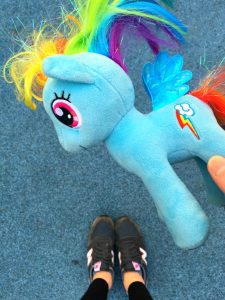 How not to lose your child's favourite toy, or the tale of Rainbow Dash the My Little Pony that went missing
