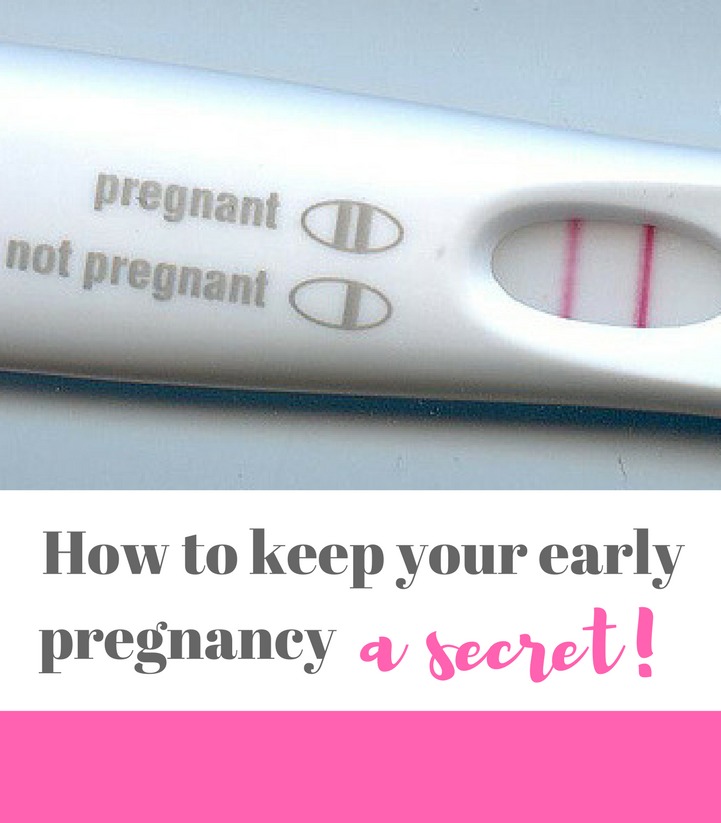 How to kee your early pregnancy a secret when you're not quite ready to tell - five cover stories to throw people off the scent and explain why you're not socialising or drinking. Make sure you read the full post if you're expecting a baby!