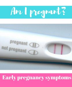 Early pregnancy symptoms - think you might be pregnant? Read about the earliest signs of pregnancy, the first clues you might be pregnant - way before the missed period or positive test! Read the full list over on www.ababyonboard.com