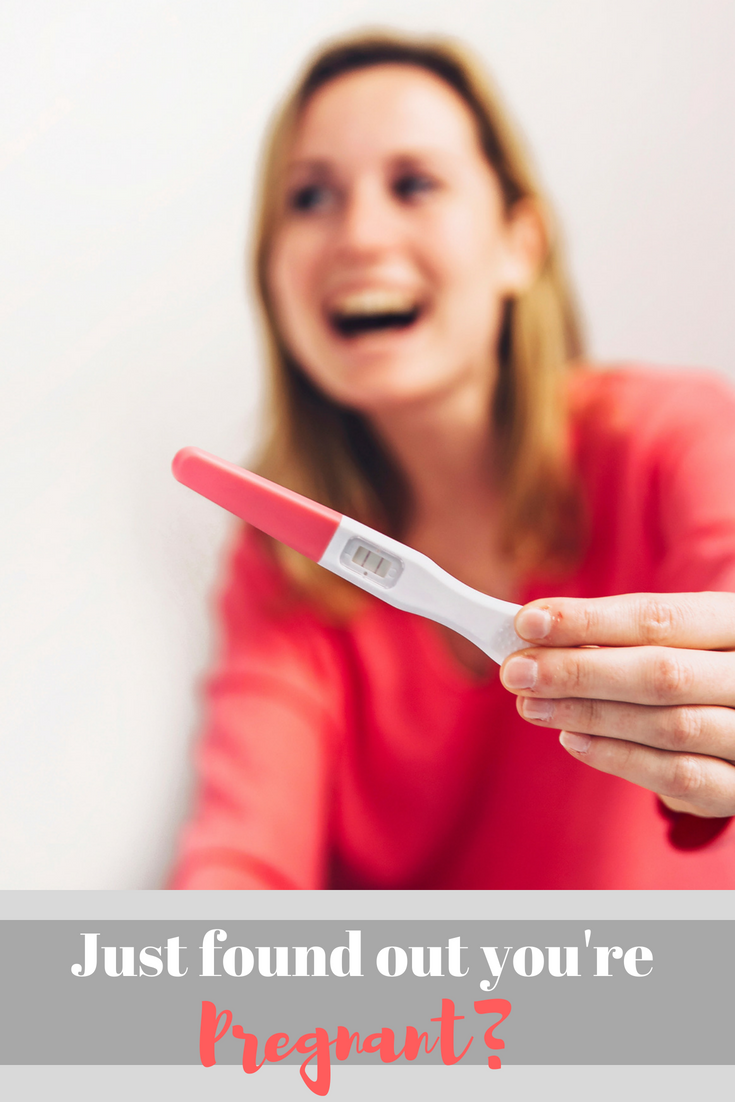 Just found out that you're pregnant? Make sure you read this post with tips, hints and advice about what to do next! A must-read for anyone in the first trimester