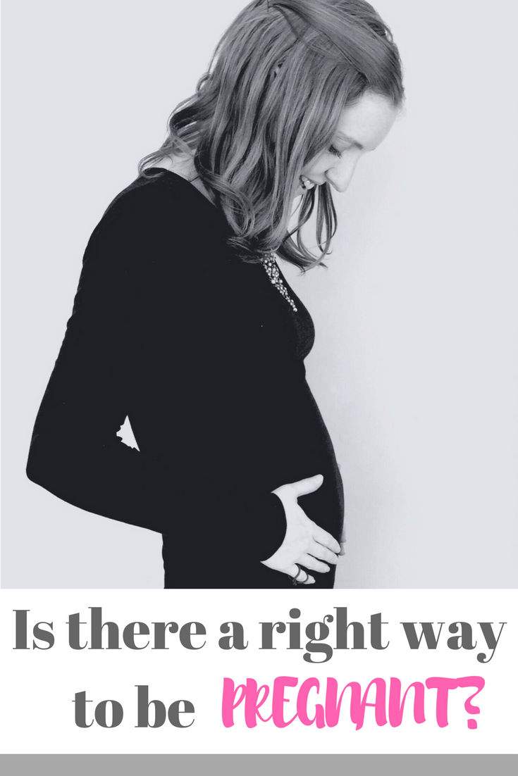 Is there a right way to be pregnant? If you're ecpecting a baby make sure you read this post about signs and symptoms and the 'right' way to have a baby