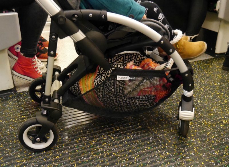 New Bugaboo Bee Five on public transport - on the tube