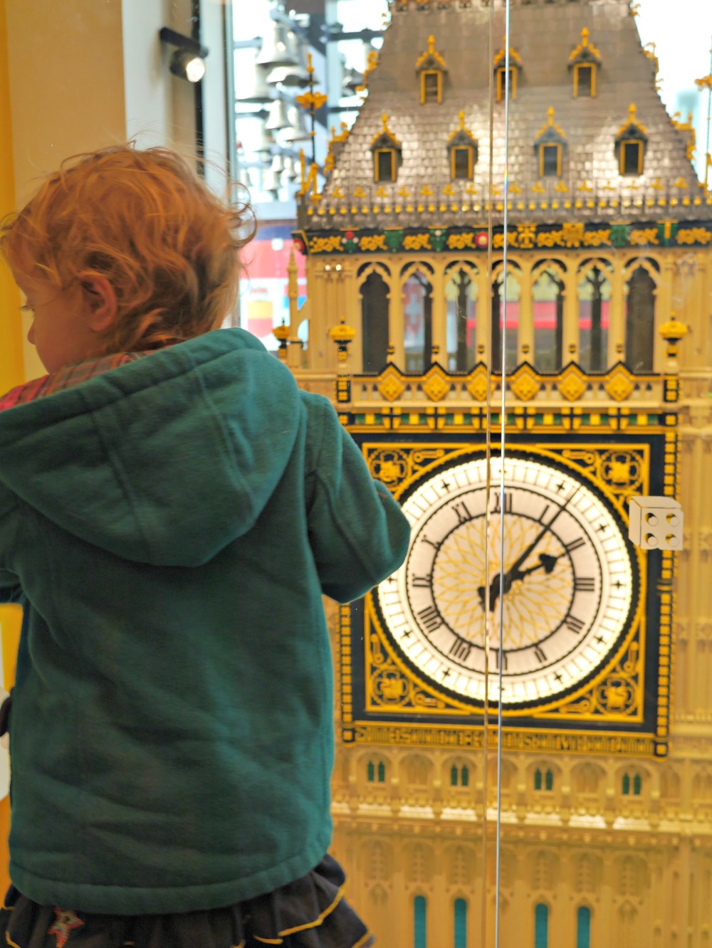 Big Ben at The Lego Store, London