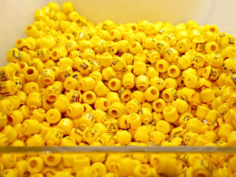 Lego minifig heads