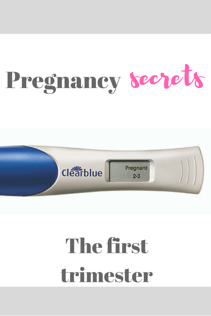Pregnancy secrets in the first trimester - shh! you're pregnant! What are the things no-one tells you about pregnancy in the first trimester, from symptoms to tests and emotions. Make sure you read the full post if you're TTC or expecting