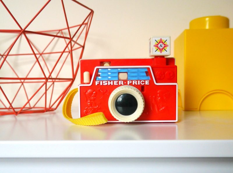 Fisher Price vintage toy camera - GLTC Easy Each Storage
