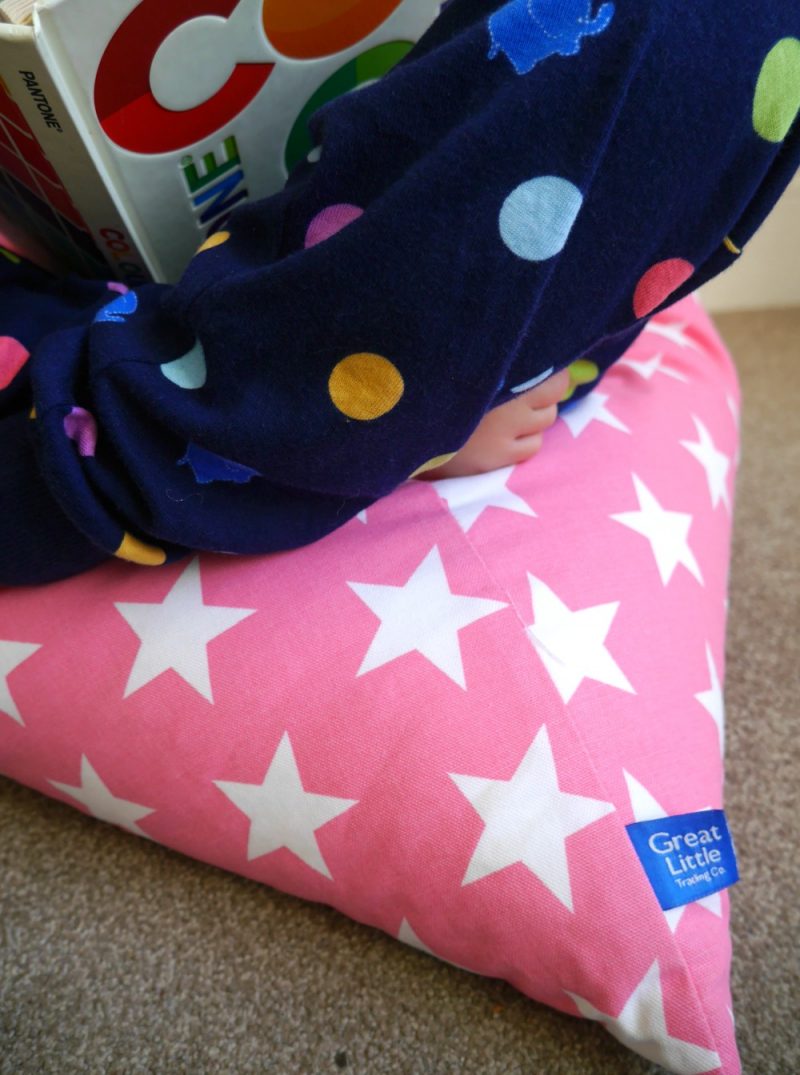 Great Little Trading Company washable pyramid bean beg review